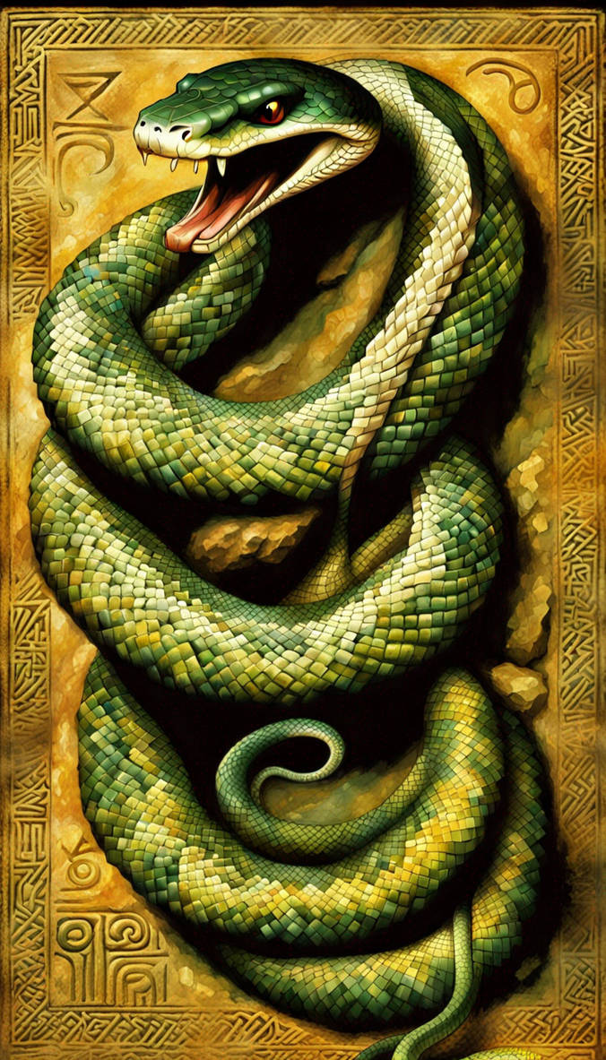 Snake Swallowing Snake, and the Cane of Moses by ResidualIncome on ...