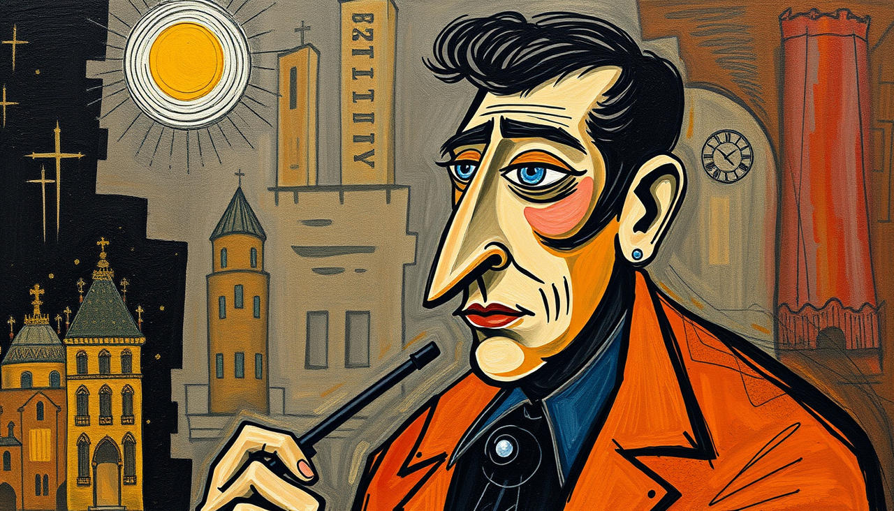 The Beatnik Pablo Picasso By Madincleveland Dlcmfk