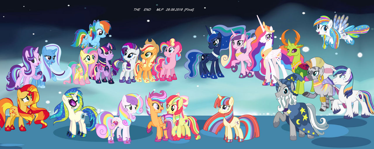 Mlp Retcon Deviantart THE END MLP -FINAL 28.08.2019g. by Cvatomira on DeviantArt