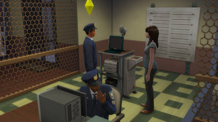 The Sims 4 Police Work