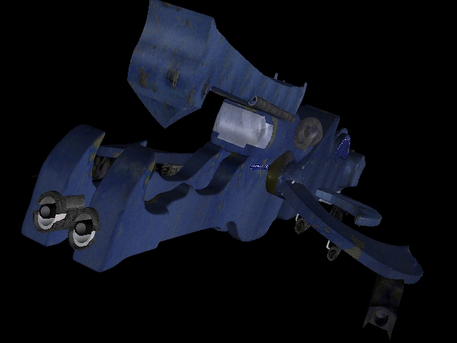 Vindicator 3D Model Spaceship