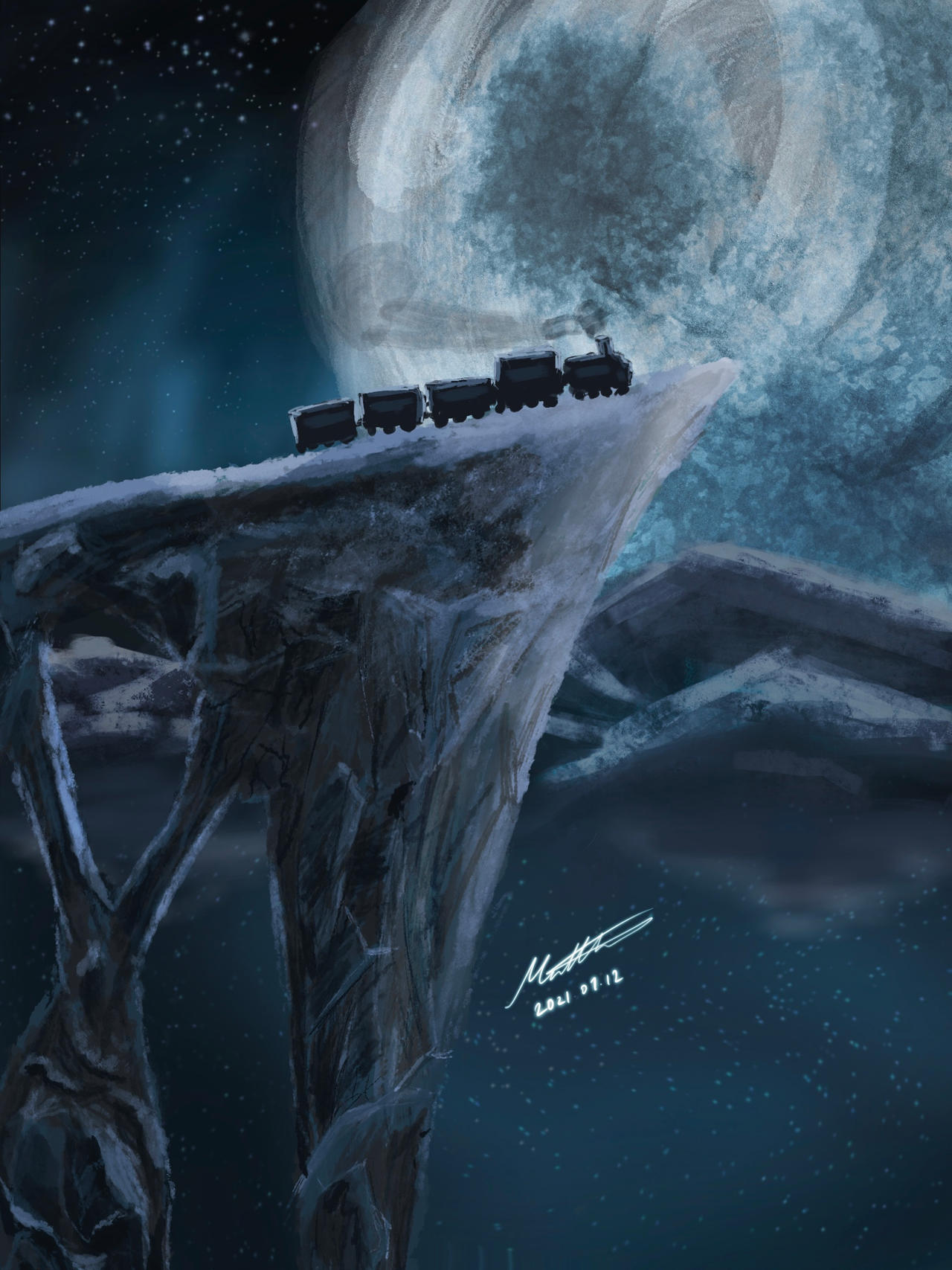 Night Train by skematt on DeviantArt