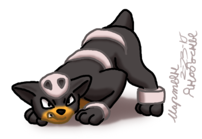 Houndour PS CS4 test