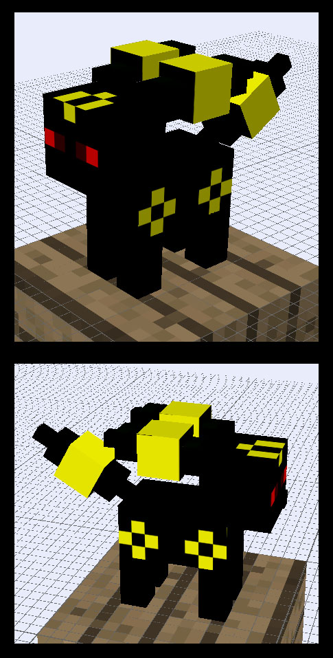 Minecraft Umbreon Mob v-0.5