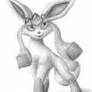 Glaceon graphite ACEO