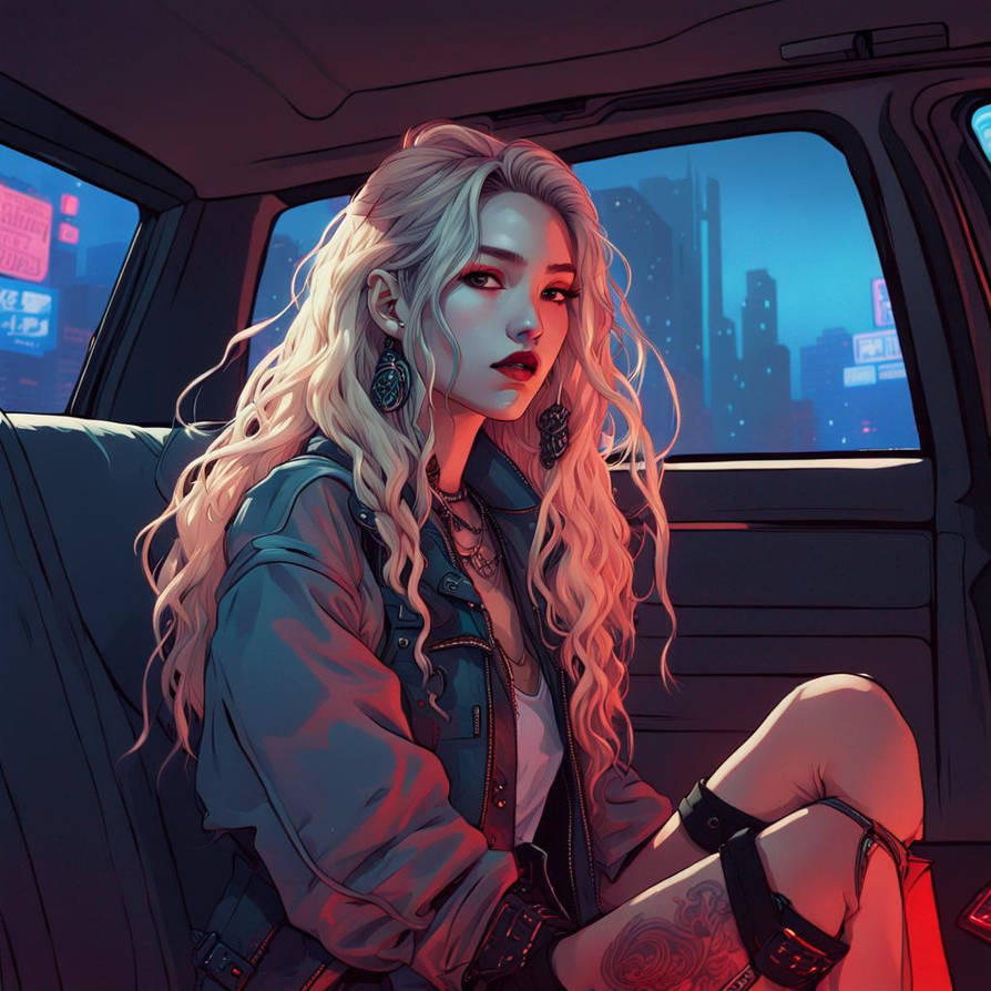 Punk Styled Blondy by Alienic on DeviantArt