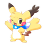 Aria Pikachu with Spiky-eared