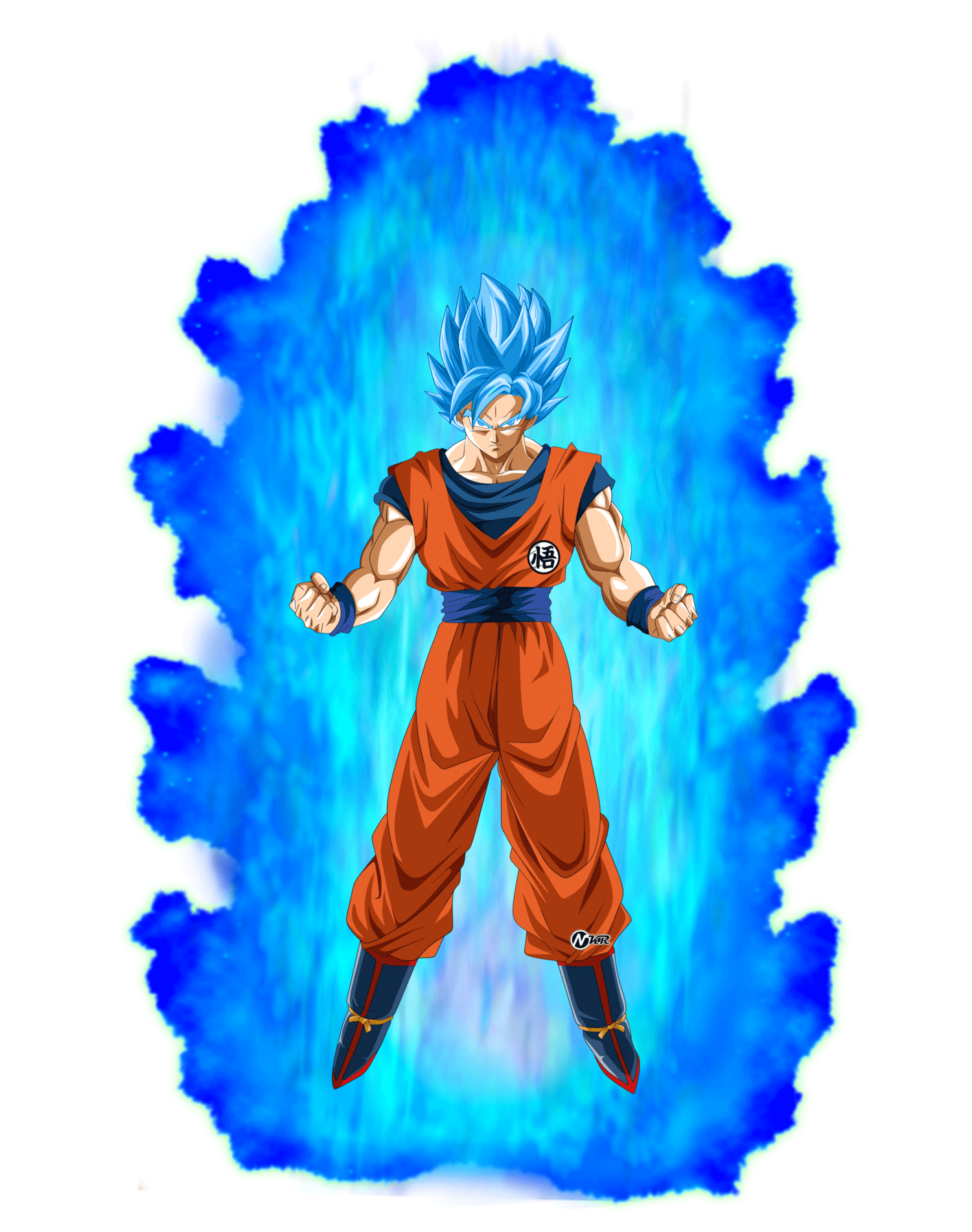 Goku ssj blue evolution by Erick101 on DeviantArt