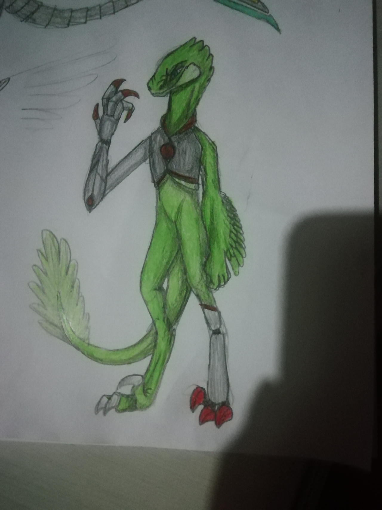 Cyborg raptor by SatrancEjderi on DeviantArt