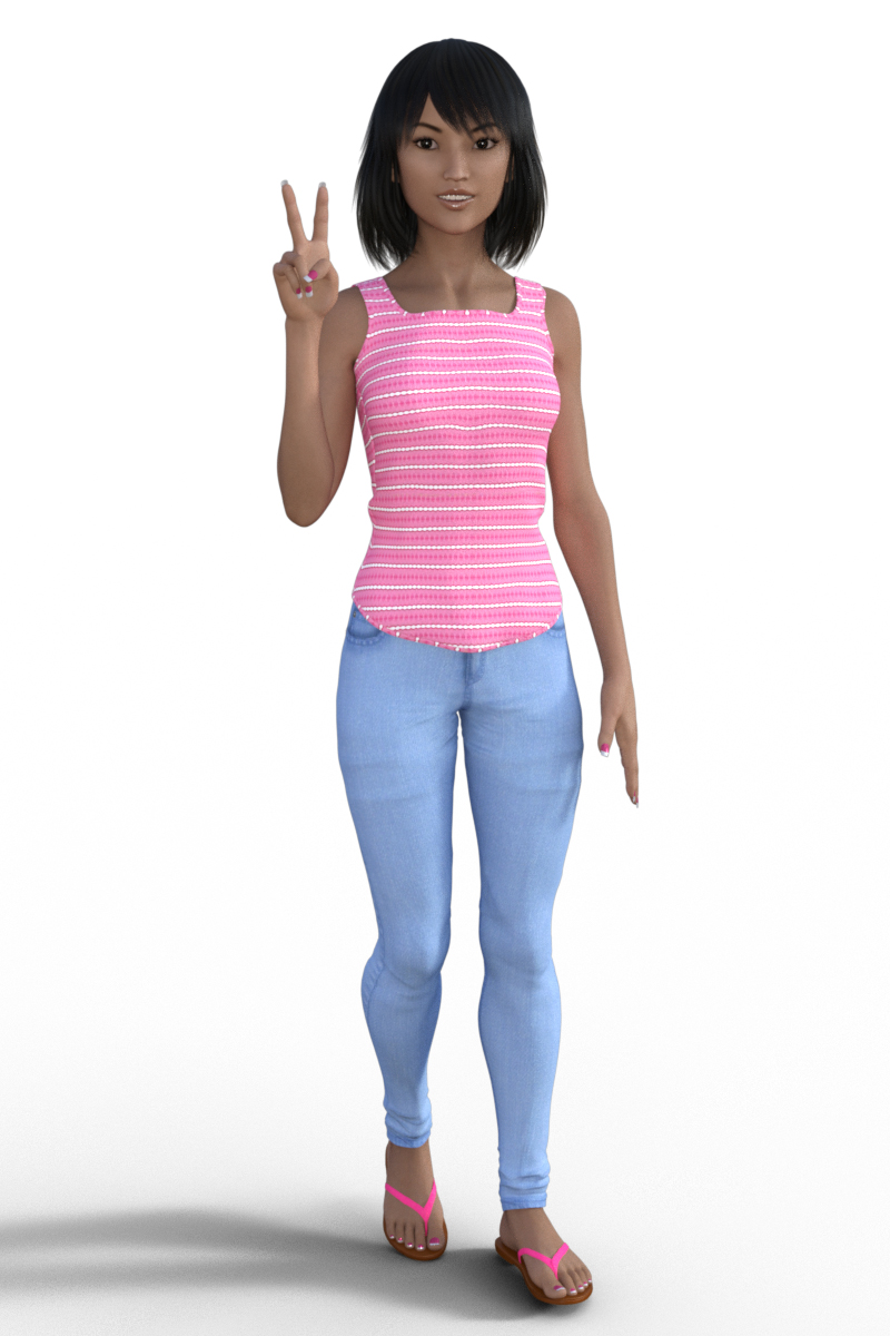 Lin (Model) by Red-Neptune on DeviantArt