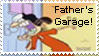 FATHERS GARAGE Stamp