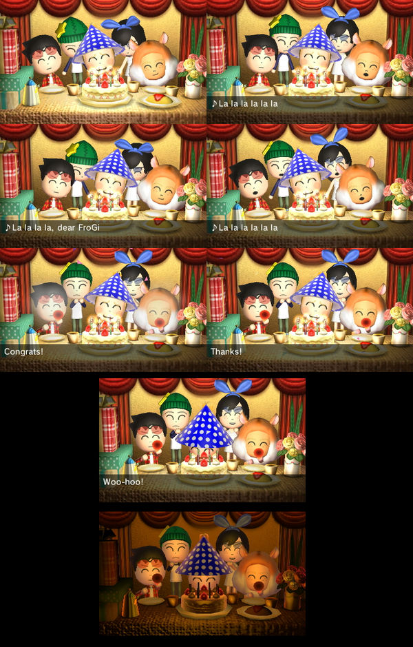 FroGi's Tomodachi Birthday Celebration