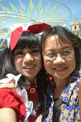 Cosplayer and mother