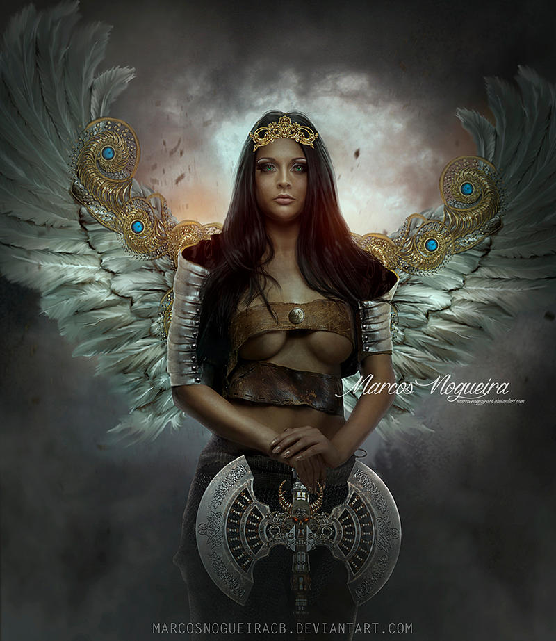 Warrior Angel by marcosnogueiracb
