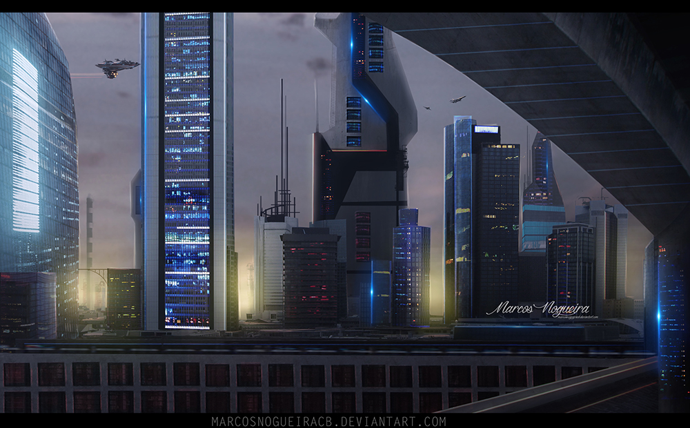 Deviantart Future Future City by marcosnogueiracb on DeviantArt
