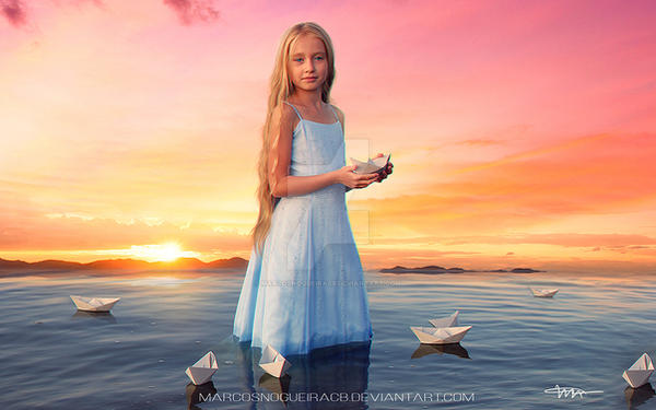 Paper boat by marcosnogueiracb on DeviantArt