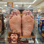 daddy feet specimen 6-cow boy feet collected