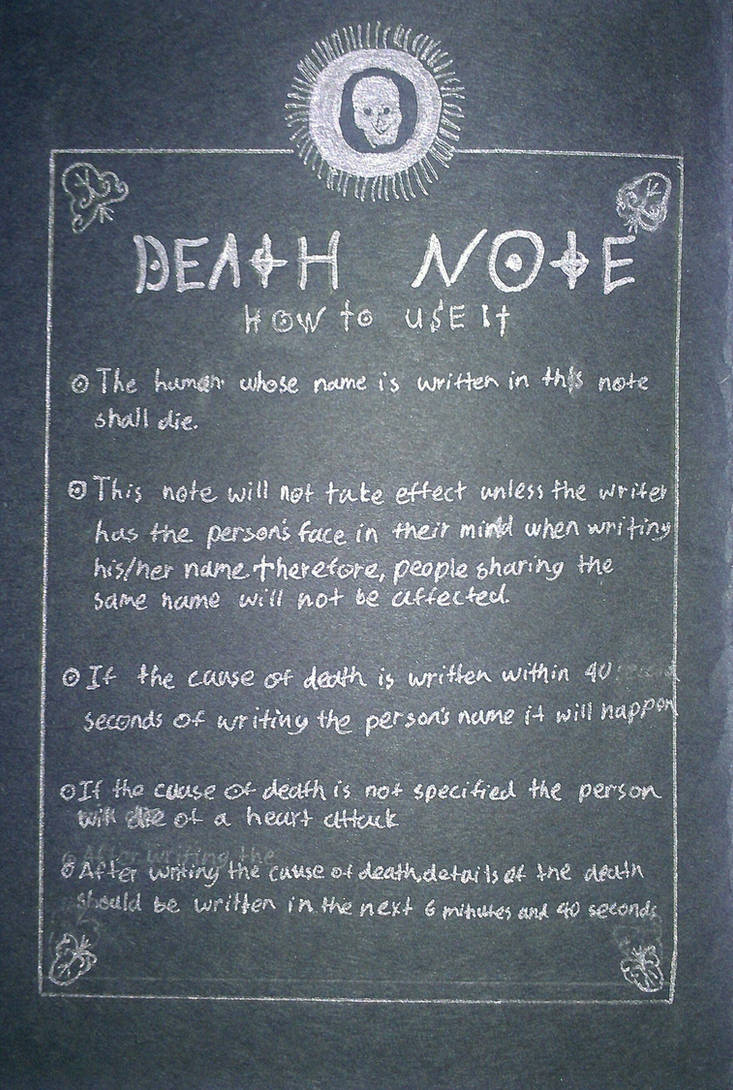 Death Note by LunaAzar on DeviantArt