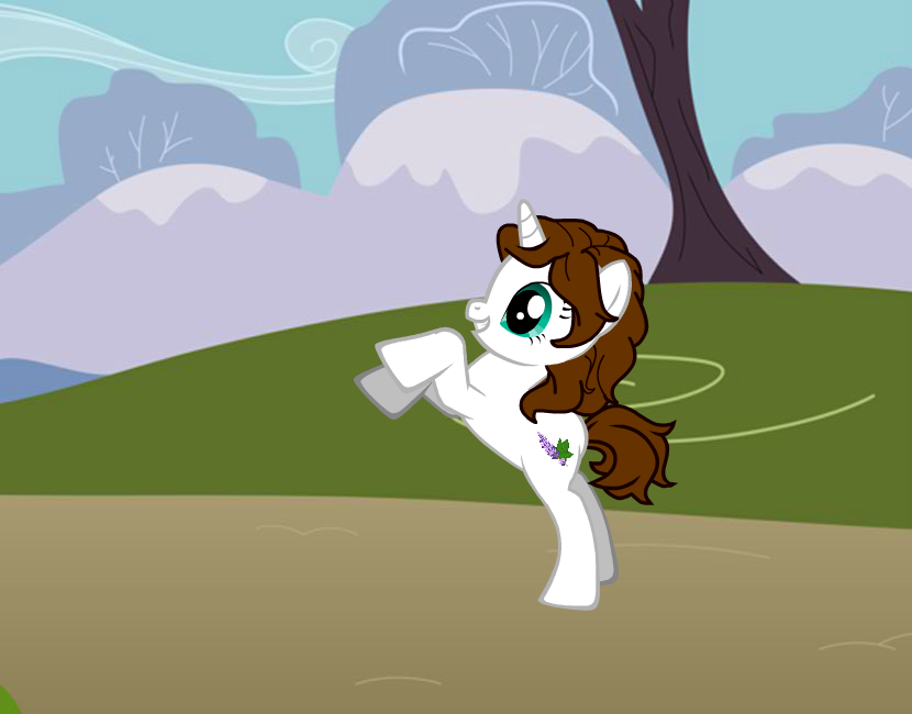 My Friend Lyla in Pony form!