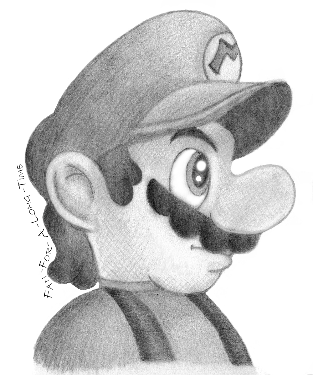 A Super Mario Sketch by FanForALongTime on DeviantArt