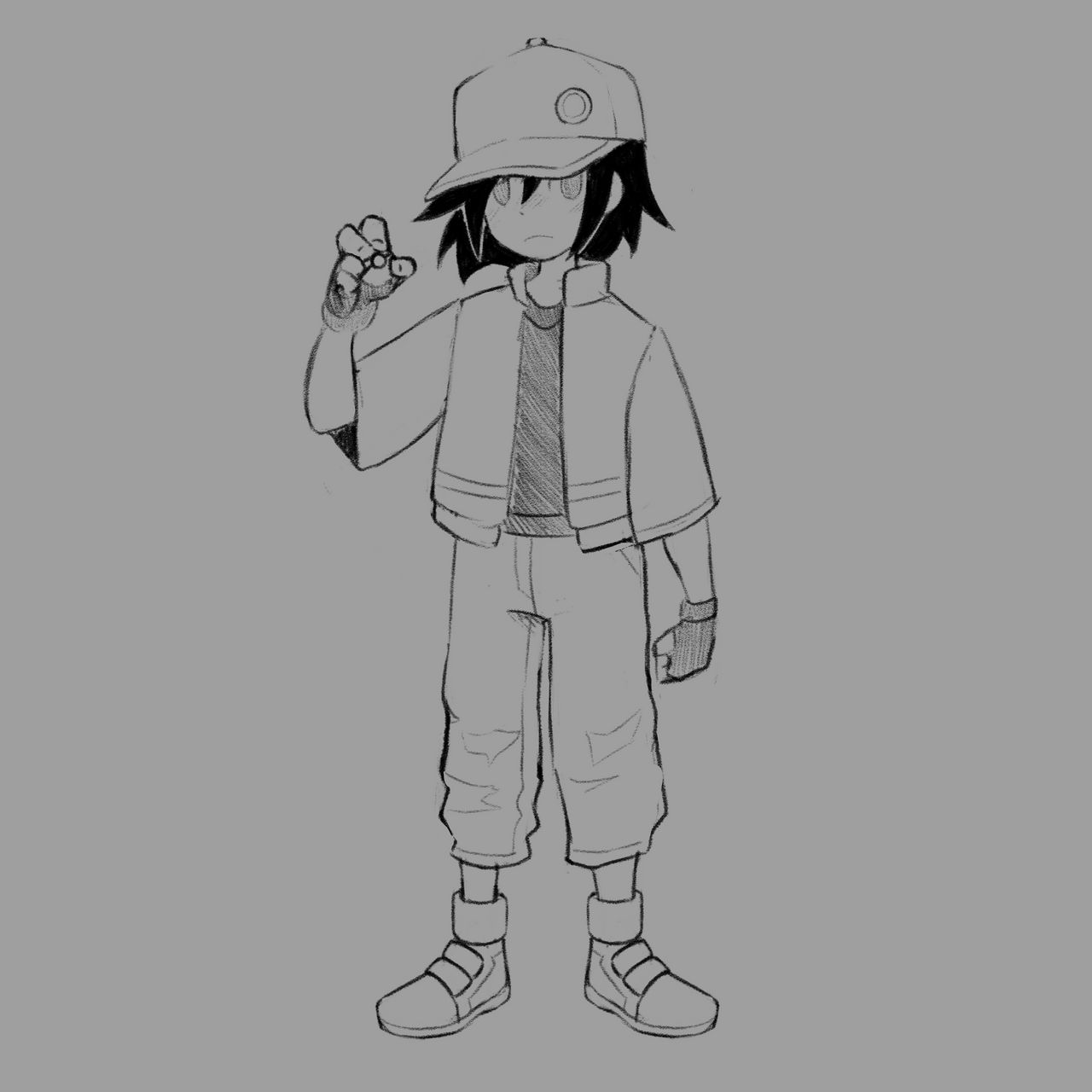 Trainer Red by InkuKitsune on DeviantArt