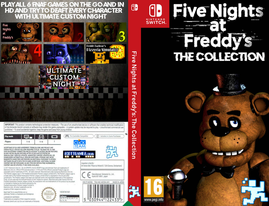 Fna Collection FNaF: The Collection by Ghazman2017 on DeviantArt