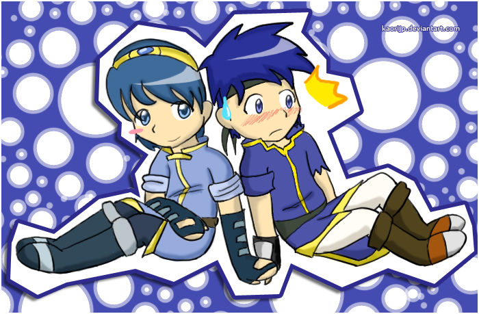 Marth and Ike