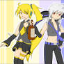 Neru and Haku vocaloids