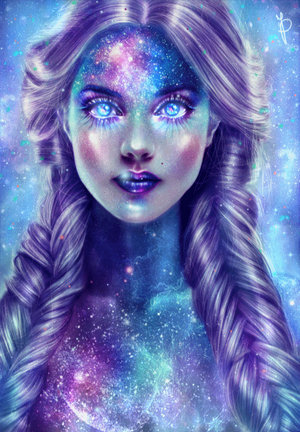 Galaxy Queen (animation) by Mysterii-Art