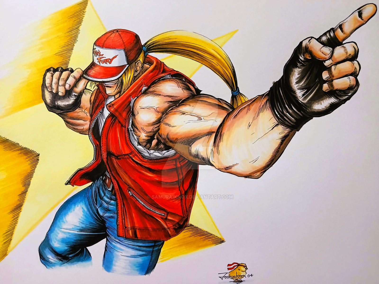 Terry Bogard Fatal Fury By SamuraiKNOX On DeviantArt terry-bogard-fatal-fury-by-samuraiknox-on-deviantart