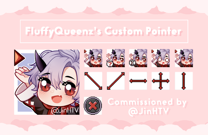 YCH]: Custom Cursor Pack 1 by FluffyQueenz on DeviantArt