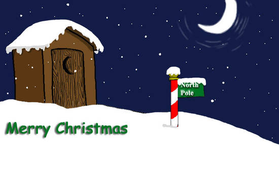 Outhouse Christmas