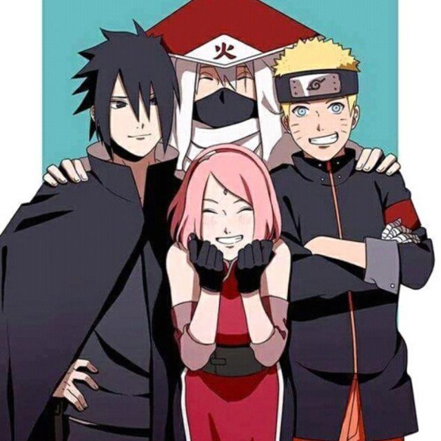 Naruto, Sakura, Sasuke, Kakashi - Naruto Picture