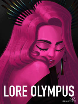 Lore Olympus - Queen of the Underworld