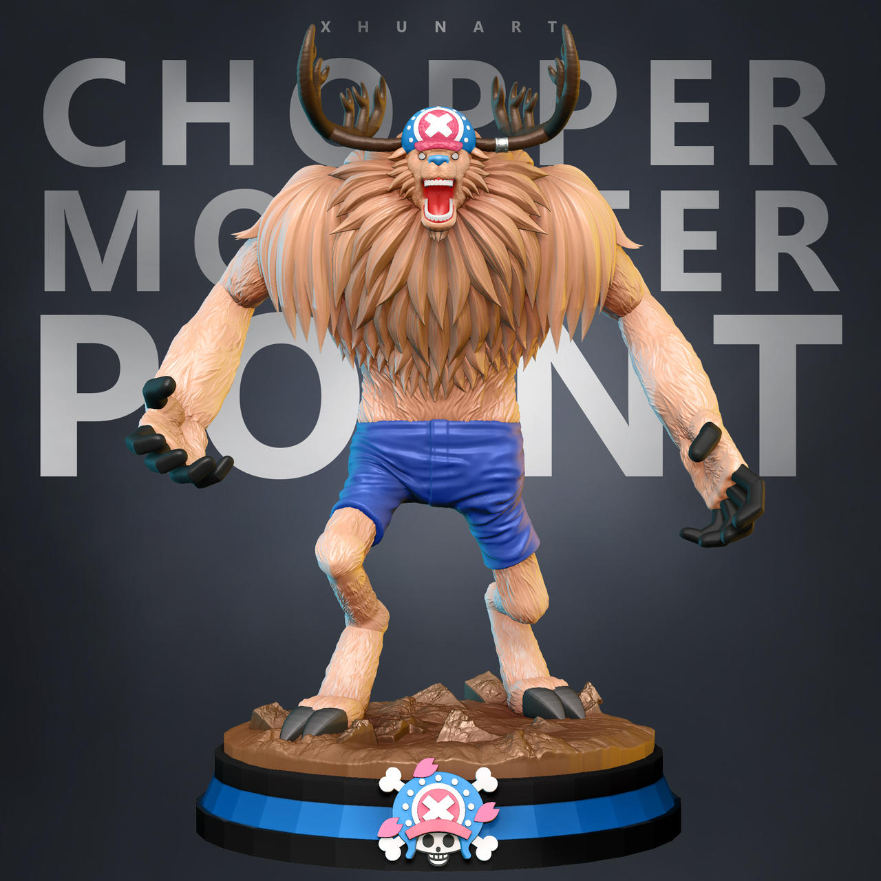 Monster Point Chopper | Art Board Print