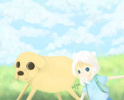 Adventure Time Painting