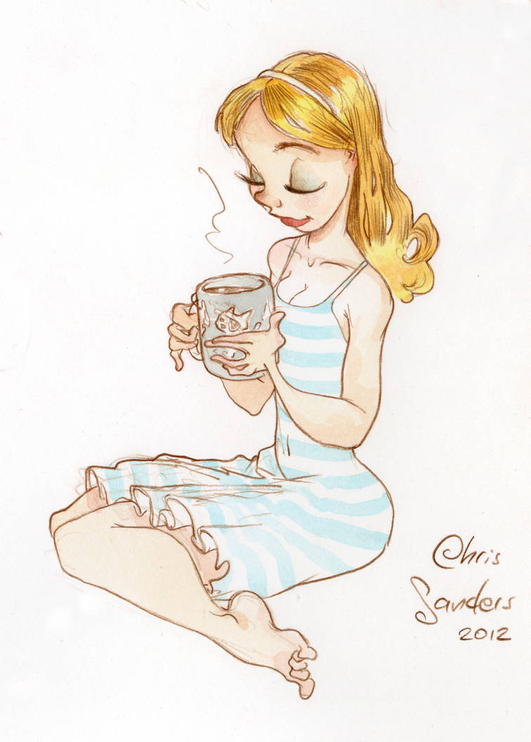 Mug of coffee in the AM by alohalilo