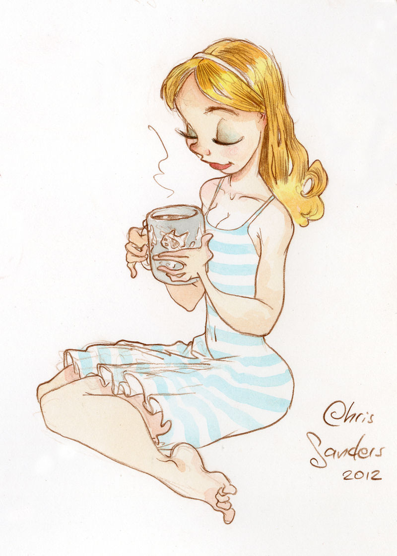 Mug of coffee in the AM by alohalilo