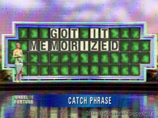 Wheel of Fortune Puzzle