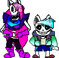 The Skelebuddies Battle Sprites