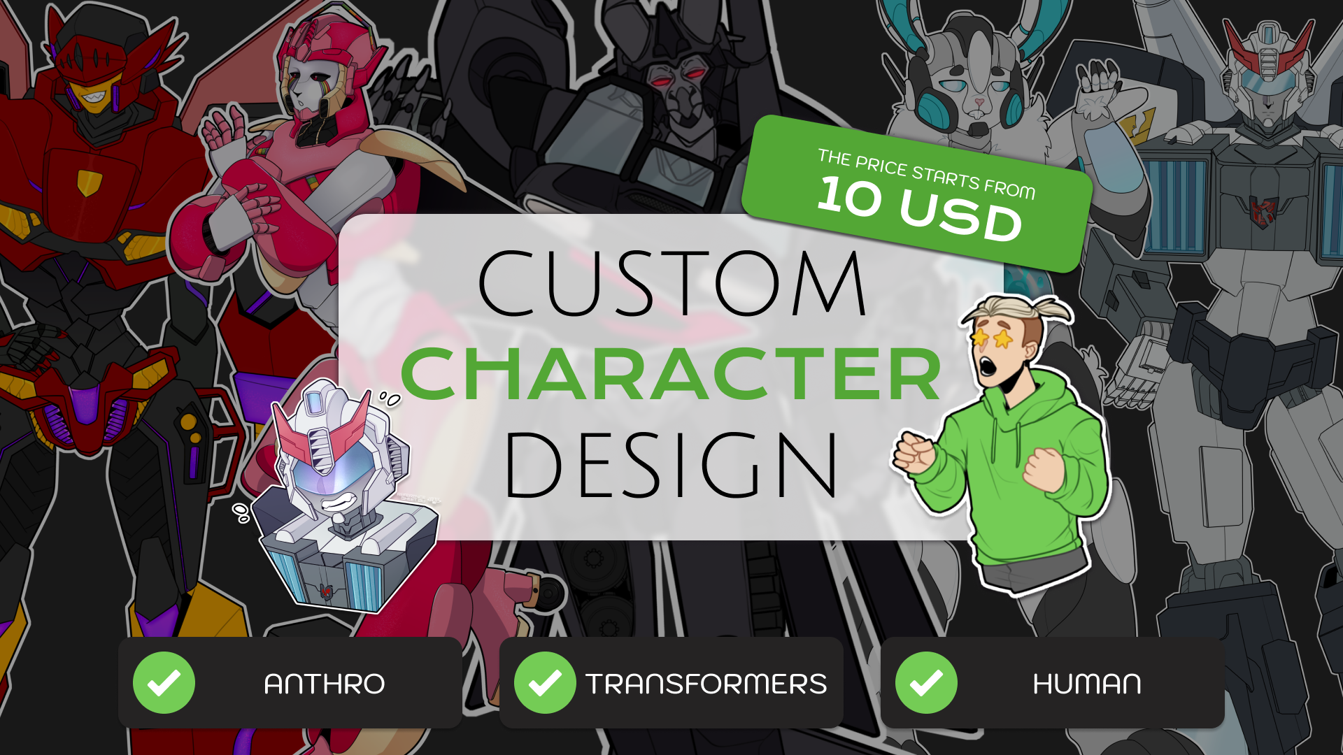 Character And Custom Example Custom Character Design by VALTESART on DeviantArt