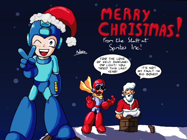 Merry Christmas - Megaman