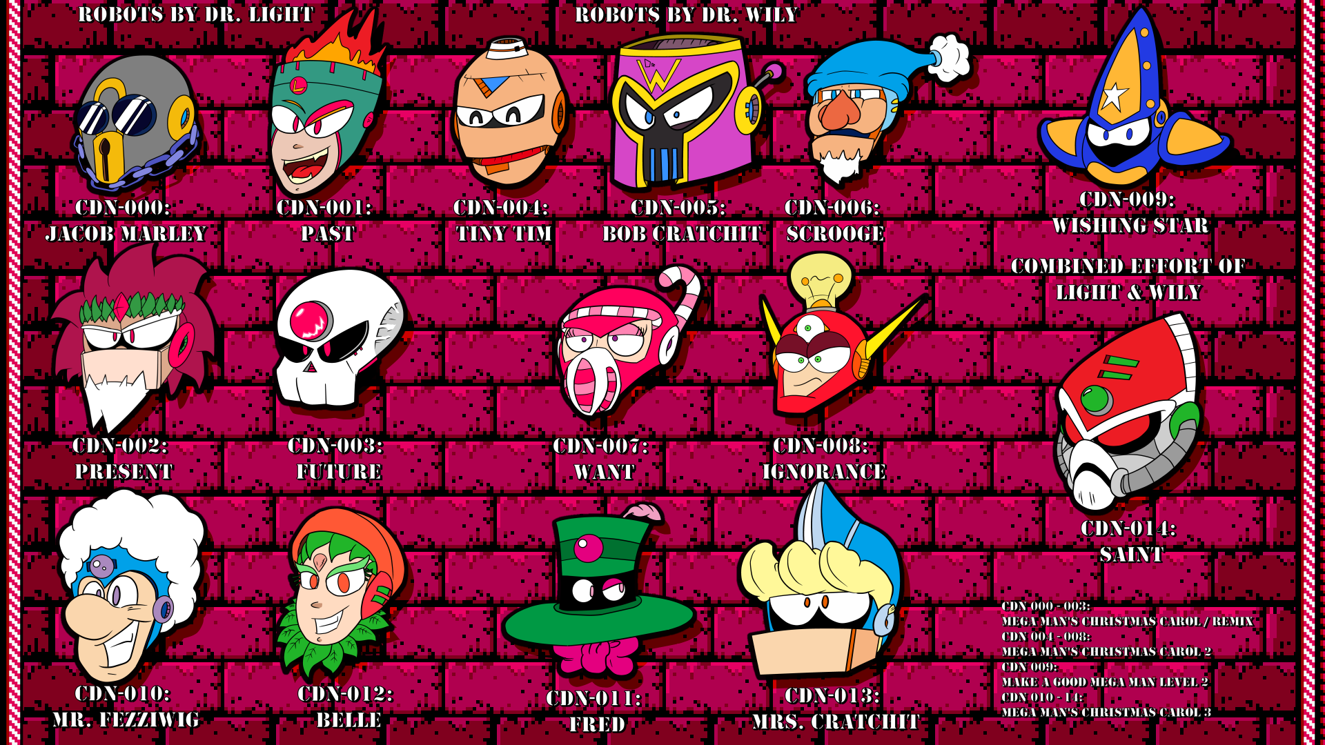 Mega Man S Christmas Carol All Robot Masters By Ace Spark On Deviantart Mega Man S Christmas Carol All Robot Masters By Ace Spark On Deviantart
