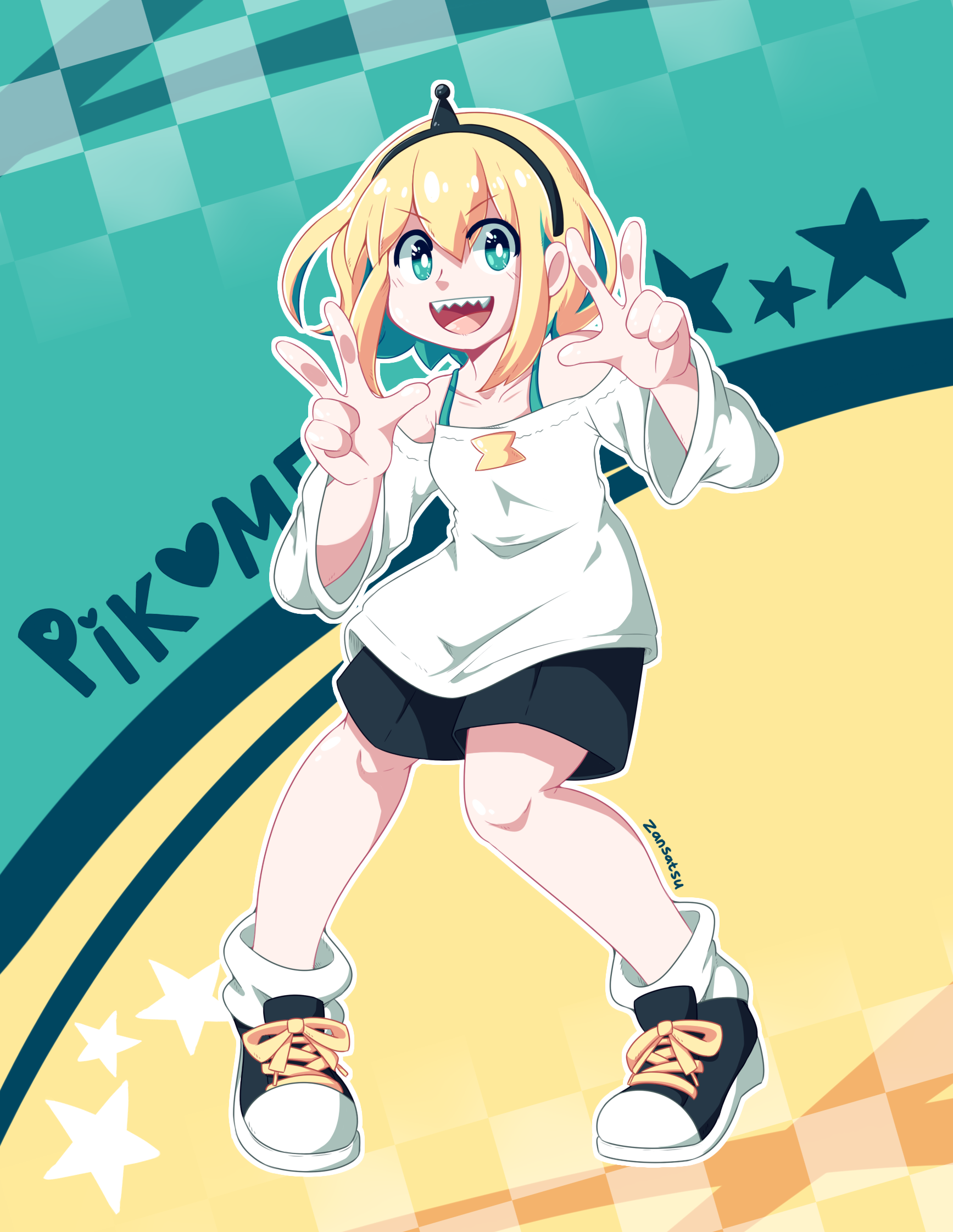 VTuber Pikamee fanart! by Rentarouki on DeviantArt