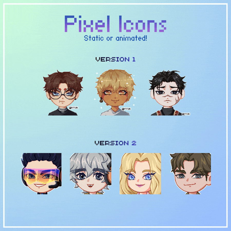 Animation Pixel Icon PIXEL ICONS on Toyhouse