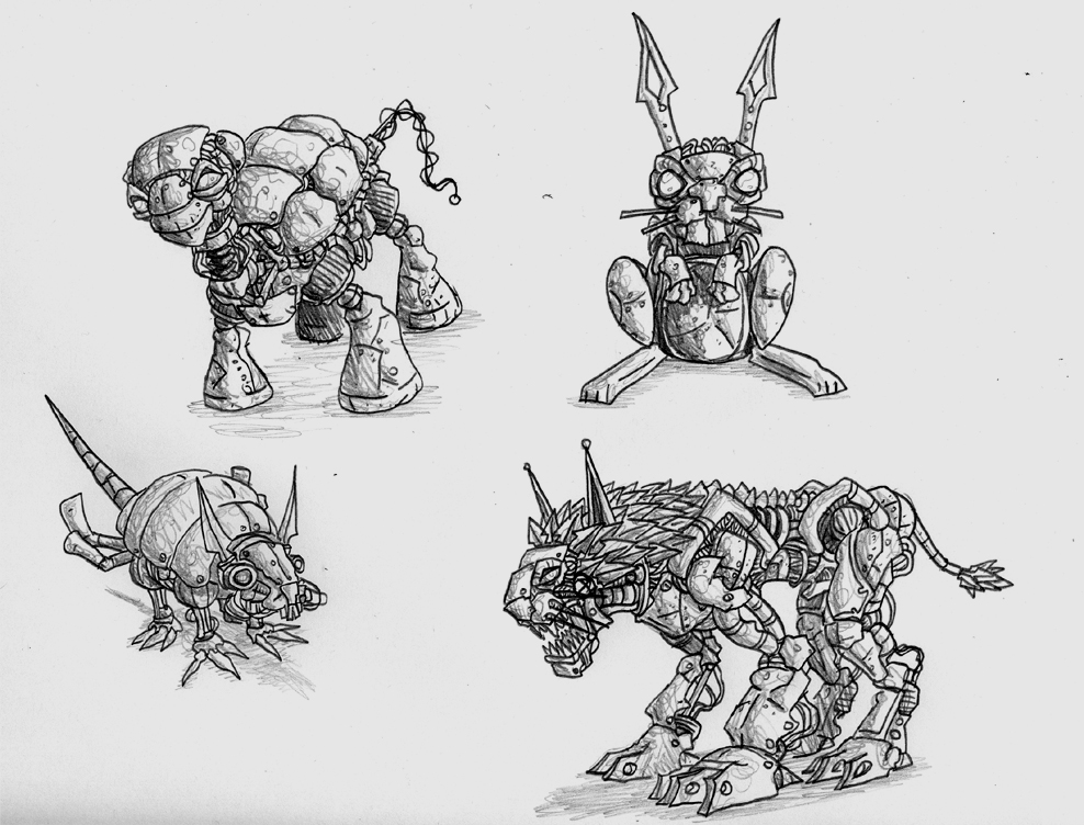Mechanical Animals by THE-TAINT on DeviantArt Mechanical Animals by THE-TAINT on DeviantArt