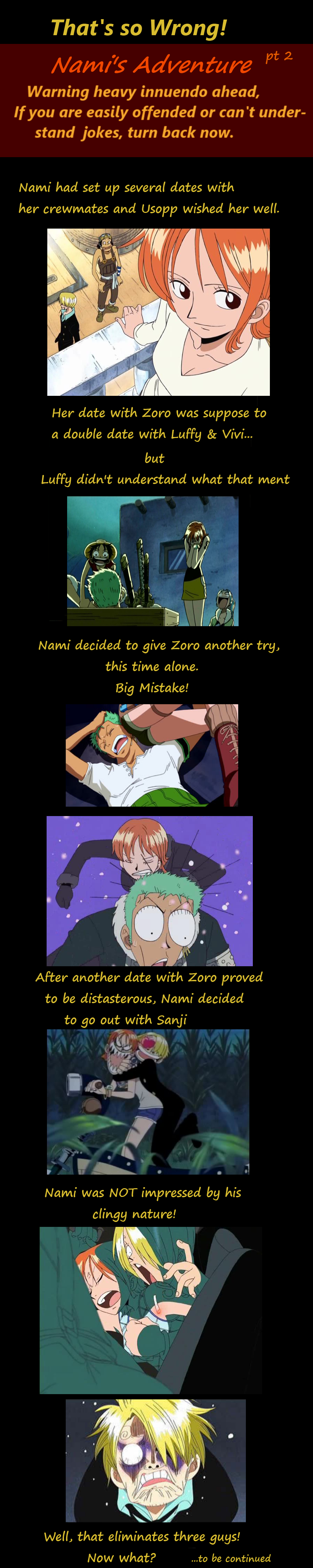 That's so Wrong! Nami's Dating Adventure pt 2