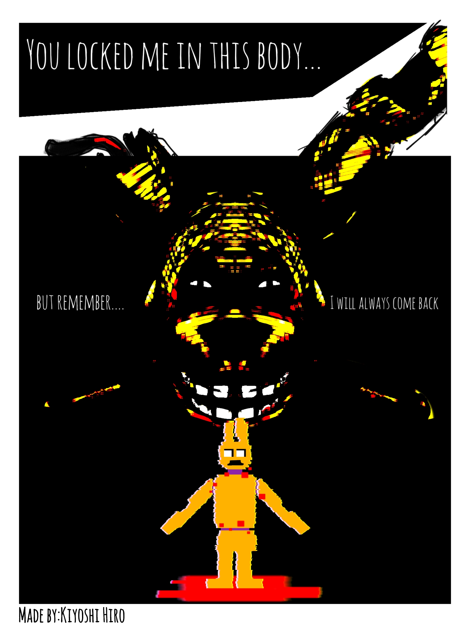 Springtrap always comes back by KiyoshiHiro on DeviantArt