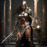 Wonder Woman ready for Battle