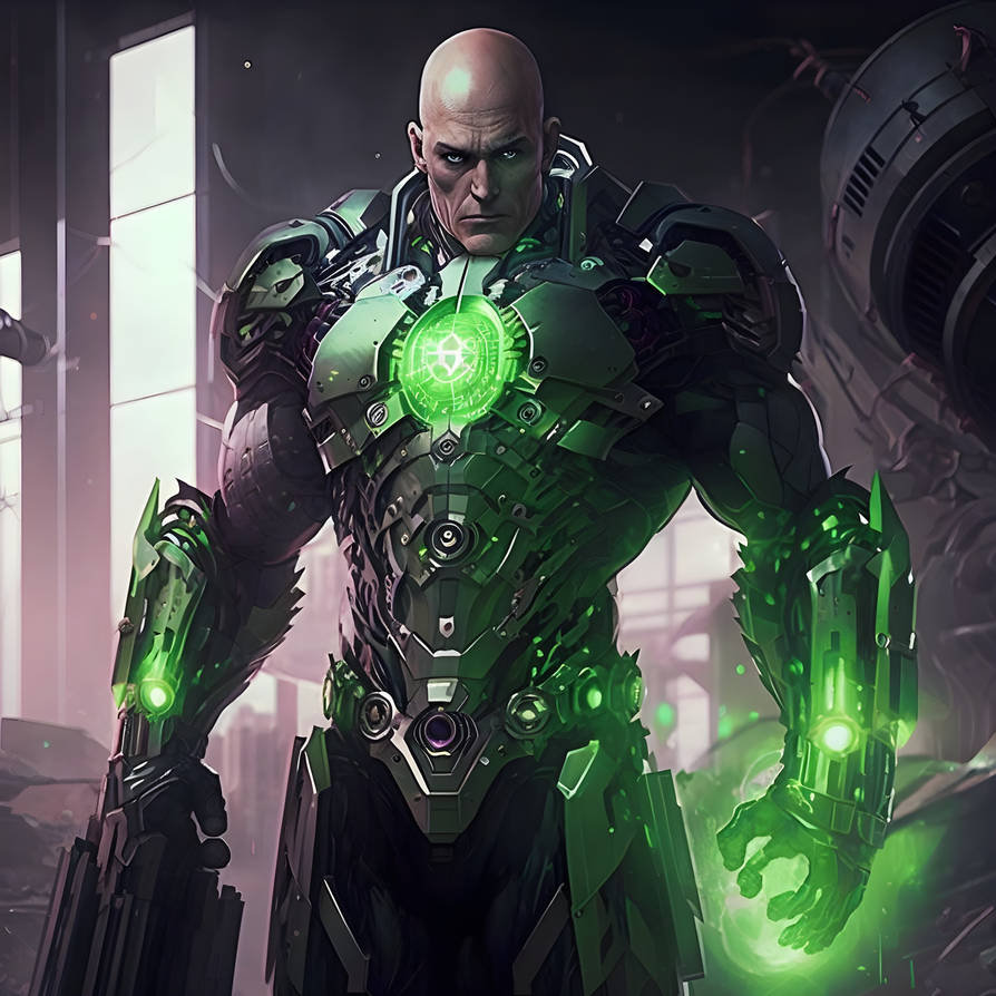 LEX in Kryptonite powered Battle Armor by NostalgicSUPERFAN on DeviantArt